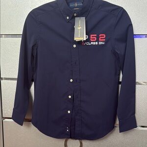 Navy Blue Boy’s Shirt by Ralph Lauren